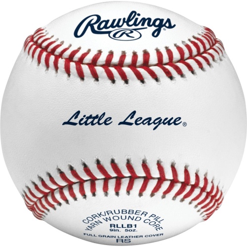 Rawlings | Little League Baseballs | Competition Grade | RLLB1 | Youth/14U | 12 Count White - Image 1