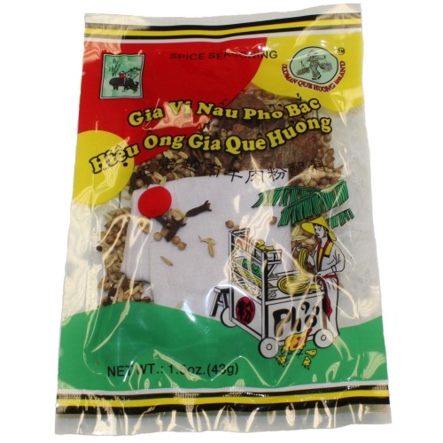 Old Man Que Huong Pho Bac Spice Seasoning (6 Packs)- Gia Vi Pho Bac - Image 1