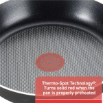 T-fal Signature Nonstick Cookware Set 12 Piece Oven Safe 350F Pots and Pans, Dishwasher Safe Black - Image 3