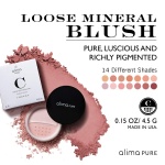 Alima Pure Loose Mineral Blush, Powder Blush Makeup, Cheek Tint Face Blushes with Satin Matte Finish, Pink Blush Makeup, Talc Free Blush, Natural Blush for cheeks Vegan Blush .15 oz/ 4.5 g - Image 7