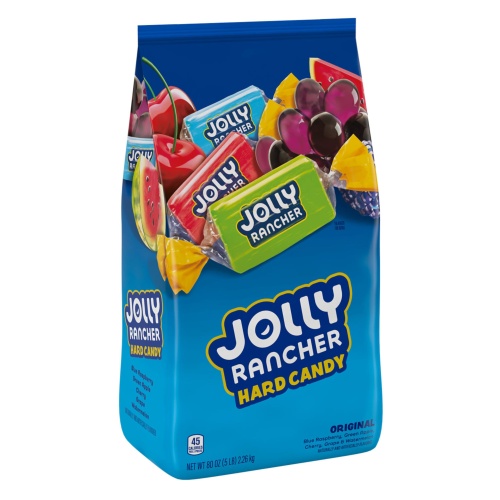 JOLLY RANCHER Assorted Fruit Flavored Hard Candy Bulk Bag, 5 lb - Image 1