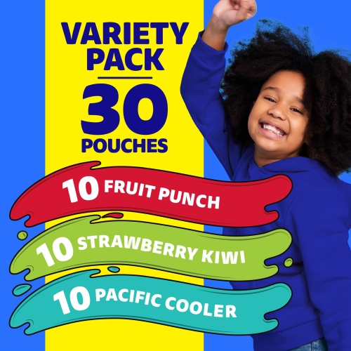 Capri Sun Fruit Punch, Strawberry Kiwi and Pacific Cooler Flavored Juice Drink Blend Variety Pack, 30 ct Box, 6 fl oz Pouches - Image 8