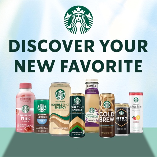 Starbucks Iced Energy Drink, Watermelon Splash, Zero Sugar Energy Drink, Plant Based Caffeine, Hydration, Mental Clarity, 12 Fl Oz Cans (Pack of 12) - Image 3