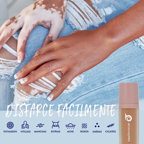 Best Bronze Bombshell Body & Leg Makeup - Waterproof Leg Makeup & Body Foundation - Body Makeup for Scars, Varicose Veins Cover Up & Leg Concealer (N6.5 Peachy Beige) - Image 3