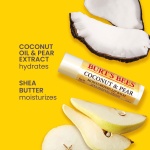 Burt's Bees Lip Balm Stocking Stuffers, Moisturizing Lip Care Christmas Gifts, Original Beeswax, Strawberry, Coconut & Pear, Vanilla Bean with Fruit Extracts, Natural Origin Lip Care (4-Pack) - Image 12