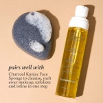 Julep Vitamin E Hydrating Cleansing Oil and Makeup Remover - Face Wash for Normal to Dry Sensitive Skin - 3.38 Fl Oz - Rosehip and Olive Oil Face Cleanser - Image 6