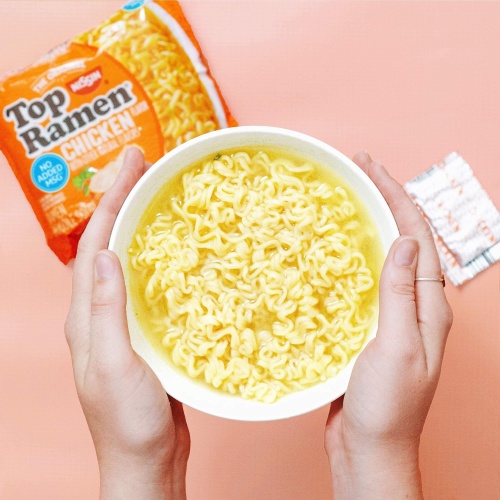 Nissin Top Ramen Noodle Soup, Chicken, 3 Ounce (Pack of 24) - Image 5